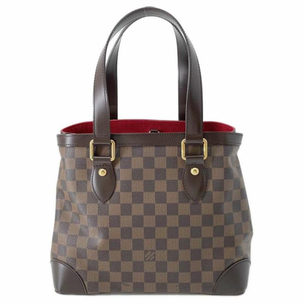 ルイヴィトン トートバッグ ダミエ・エベヌ ハムステッドPM N51205 LOUIS VUITTON ヴィトン バッグ