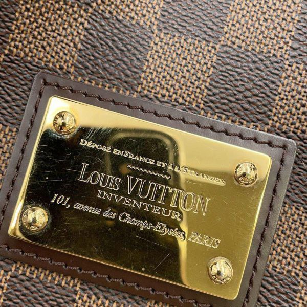 ルイヴィトン トートバッグ ダミエ・エベヌ ハムステッドPM N51205 LOUIS VUITTON ヴィトン バッグ