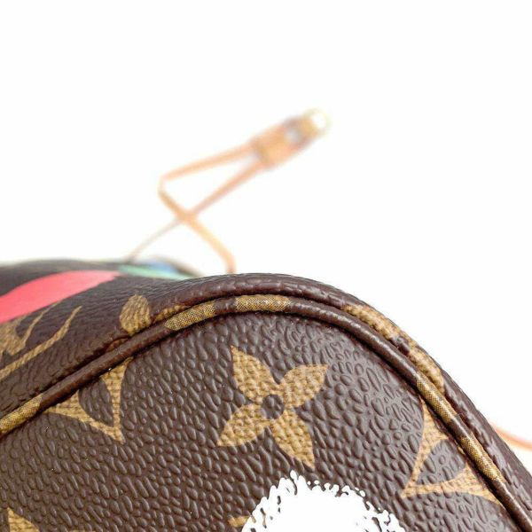 ルイヴィトン トートバッグ モノグラム ペインティッド ドット LV × YK  ネヴァーフルMM M46381 LOUIS VUITTON ショルダーバッグ