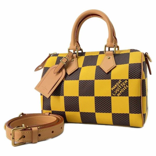 ルイヴィトン ハンドバッグ ダミエ・ポップ キャンバス スピーディ・バンドリエール25 N40584 LOUIS VUITTON 2wayショルダー