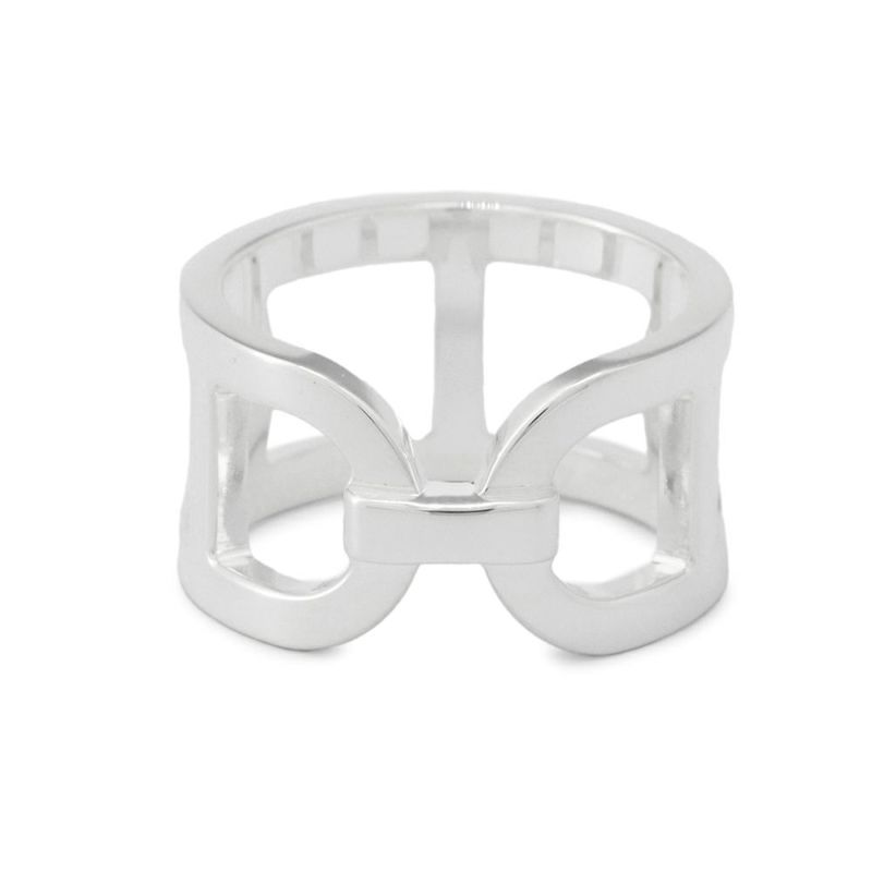 エルメス リング エヴァー・シェーヌ・ダンクルMM SV925シルバー リングサイズ51 HERMES ジュエリー 指輪