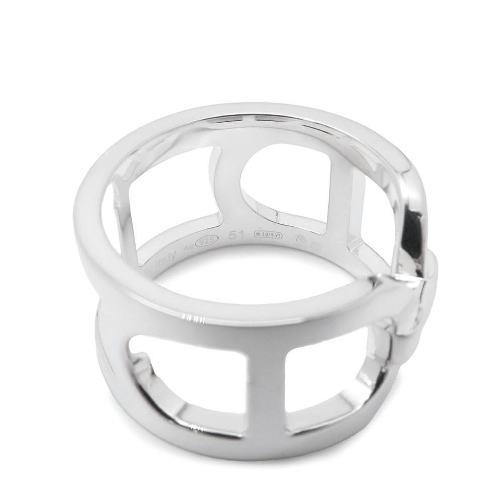 エルメス リング エヴァー・シェーヌ・ダンクルMM SV925シルバー リングサイズ51 HERMES ジュエリー 指輪