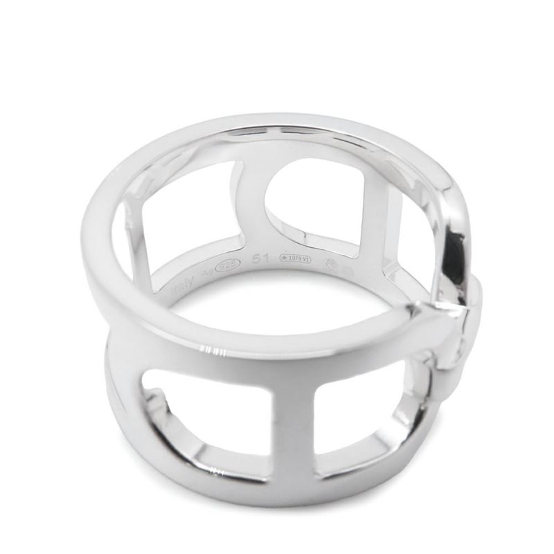 エルメス リング エヴァー・シェーヌ・ダンクルMM SV925シルバー リングサイズ51 HERMES ジュエリー 指輪