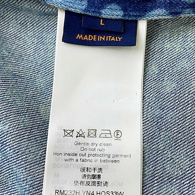 ルイヴィトン トップス 草間弥生 コラボ LV × YK インフィニティドット シャツ メンズサイズL RM232H 半袖