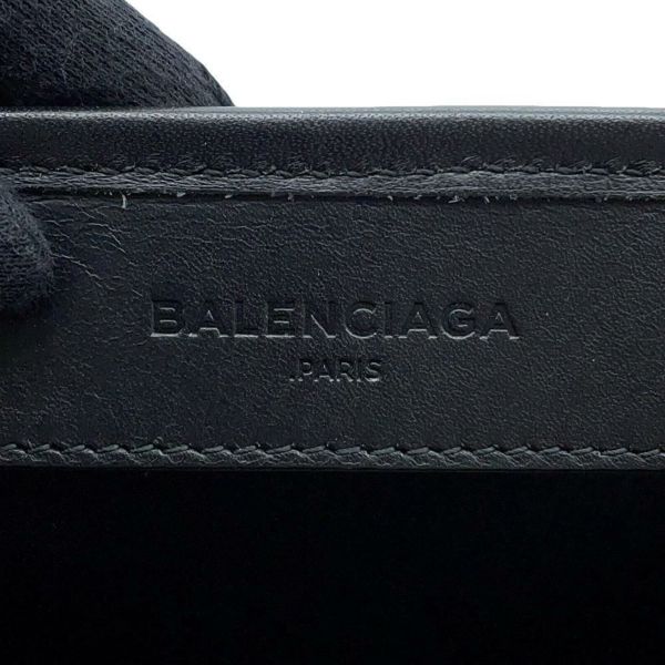 バレンシアガ トートバッグ ネイビーカバス S ポーチ付 339933 BALENCIAGA スモールサイズ バッグ 黒