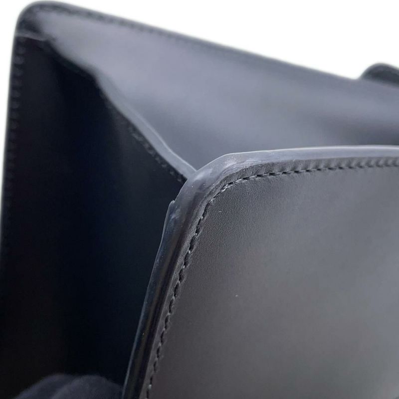 グッチ ハンドバッグ シェリーライン シルヴィ レザー 431665 GUCCI チェーンショルダー Sylvie 2way 黒