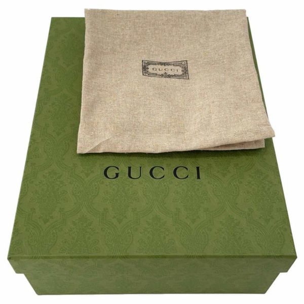 グッチ ローファー キルトタッセル スタッズ メンズサイズ8 716281 GUCCI 靴 黒