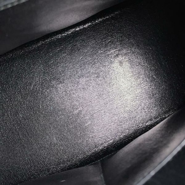 エルメス ケリー28 外縫い ブラック/ゴールド金具 ボックスカーフ 〇J刻印 HERMES 2wayショルダー 黒