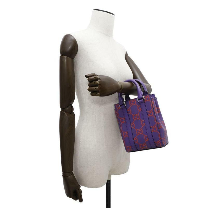 グッチ ハンドバッグ GGエンボス レザー 696010 GUCCI 2wayショルダーバッグ