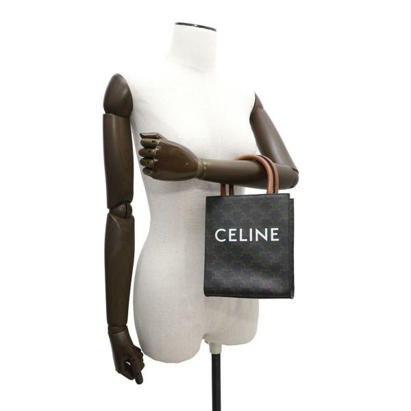 セリーヌ ハンドバッグ トリオンフ ミニ バーティカル カバ 194372 CELINE 2wayショルダーバッグ