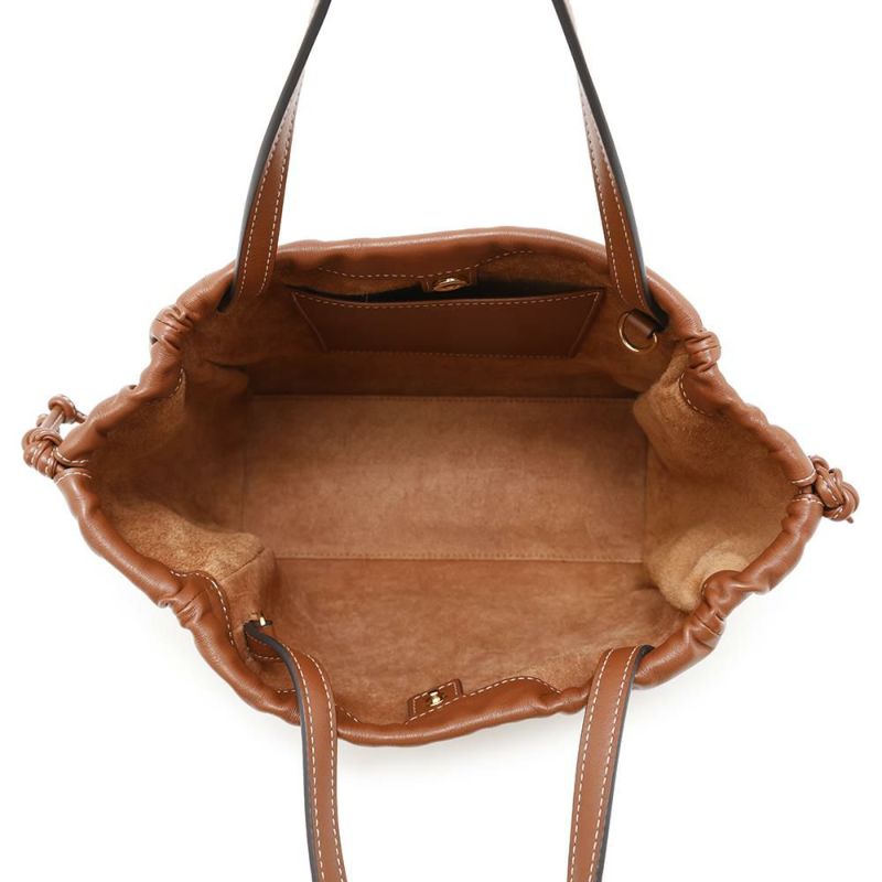 セリーヌ ハンドバッグ スモール カバ ドローストリング キュイル トリオンフ レザー 111013 CELINE 2way