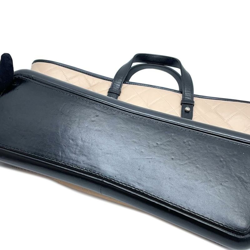 シャネル チェーンショルダーバッグ ガブリエル CHANEL 2wayハンドバッグ 黒