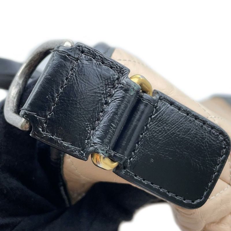 シャネル チェーンショルダーバッグ ガブリエル CHANEL 2wayハンドバッグ 黒