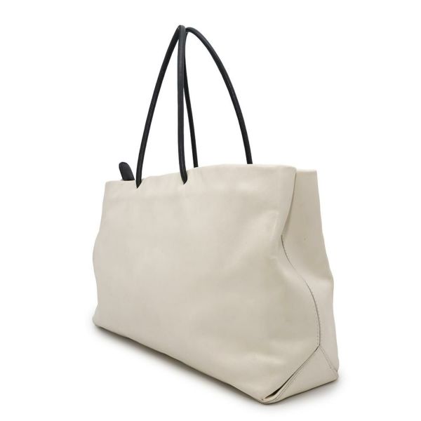 シャネル トートバッグ エッセンシャル トートGM A46882 CHANEL ロゴ ショルダーバッグ 白