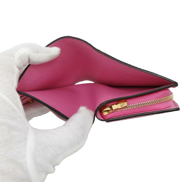 ルイヴィトン 二つ折り財布 モノグラム・アンプラント ポルトフォイユ・クレア M82514 LOUIS VUITTON ピンク