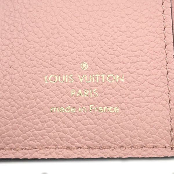 ルイヴィトン 三つ折り財布 モノグラム・アンプラント ポルトフォイユ・ゾエ M62936 LOUIS VUITTON コンパクト ピンク