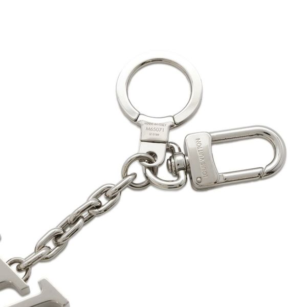 ルイヴィトン キーホルダー ポルト クレ・イニシアル LV M65071 LOUIS VUITTON ヴィトン バッグチャーム