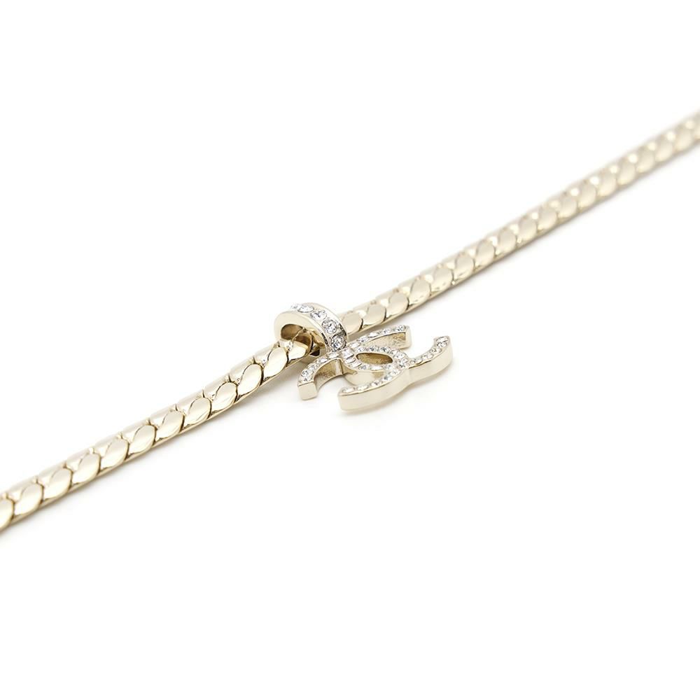 シャネル ネックレス ココマーク ラインストーン メタル B24P CHANEL チェーン アクセサリー
