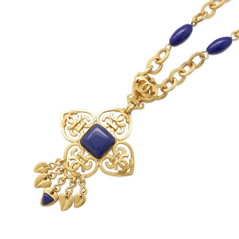 シャネル ネックレス グリポワ ココマーク メタル 95P CHANEL アクセサリー