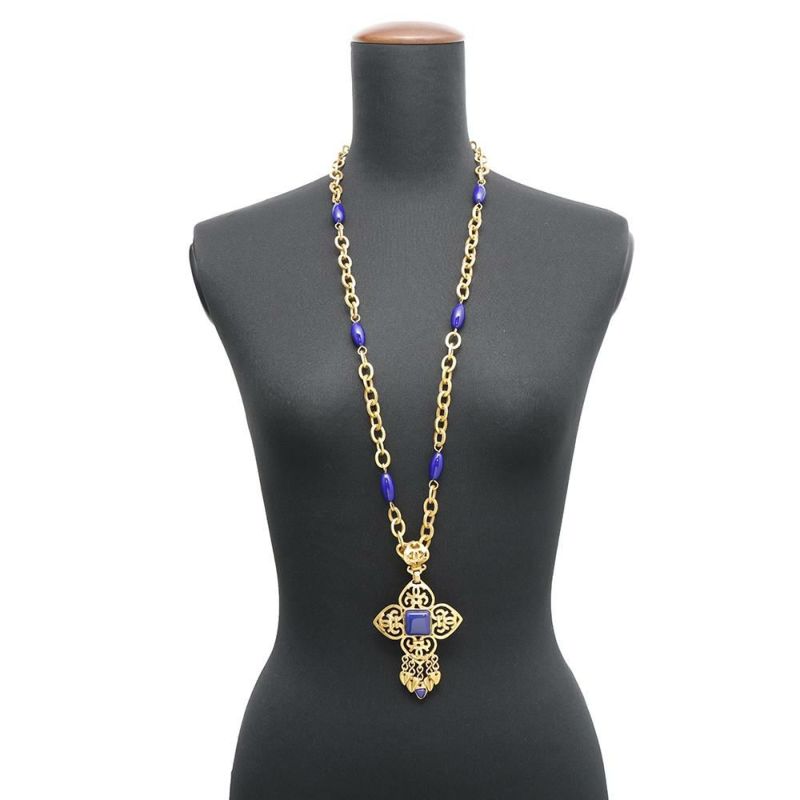 シャネル ネックレス グリポワ ココマーク メタル 95P CHANEL アクセサリー