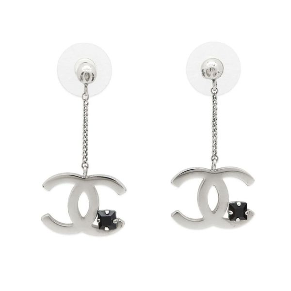 シャネル ピアス ココマーク スイング ストーン メタル 05 P CHANEL アクセサリー