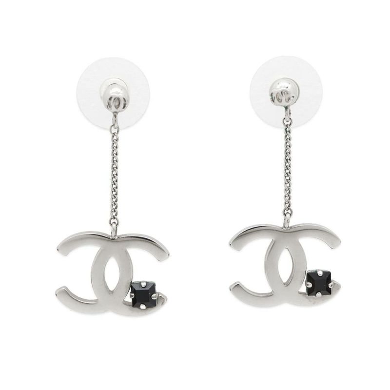 シャネル ピアス ココマーク スイング ストーン メタル 05 P CHANEL アクセサリー