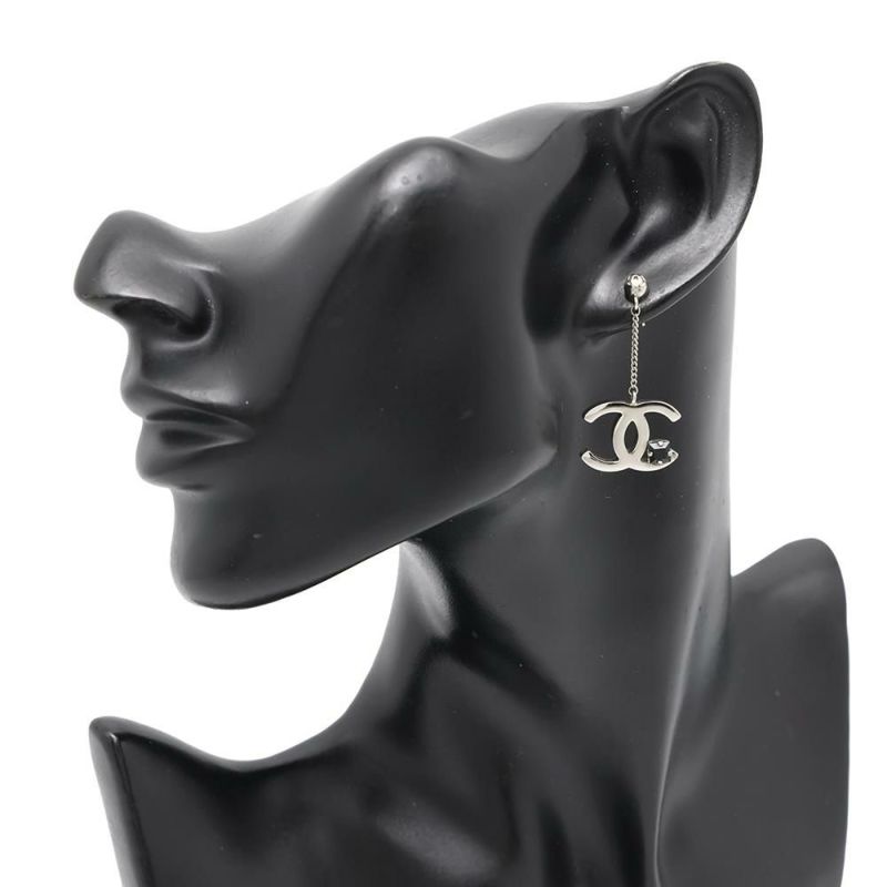 シャネル ピアス ココマーク スイング ストーン メタル 05 P CHANEL アクセサリー