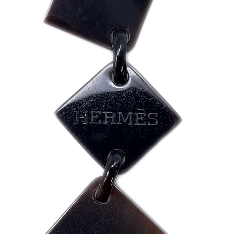 エルメス ネックレス Diva ディーヴァ バッファローホーン 水牛 HERMES ペンダント アクセサリー