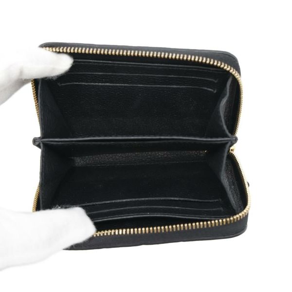 ルイヴィトン コインケース モノグラム・アンプラント ジッピー・コインパース M60574 LOUIS VUITTON 小銭入れ 黒 ブラック