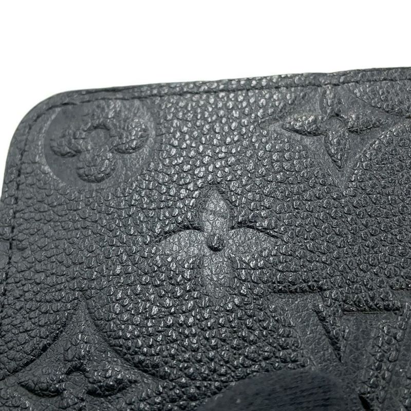 ルイヴィトン コインケース モノグラム・アンプラント ジッピー・コインパース M60574 LOUIS VUITTON 小銭入れ 黒 ブラック