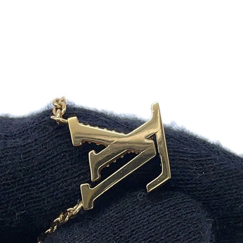 ルイヴィトン ネックレス モノグラム フラワー コリエ LV アイコニック メタル ラインストーン M00596 LOUIS VUITTON アクセサリー