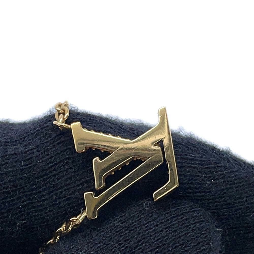 ルイヴィトン ネックレス モノグラム フラワー コリエ LV アイコニック メタル ラインストーン M00596 LOUIS VUITTON アクセサリー