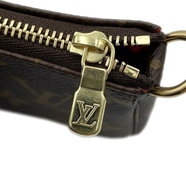 ルイヴィトン ポーチ モノグラム ミニ・ポシェット・アクセソワール M63830 LOUIS VUITTON ライオン