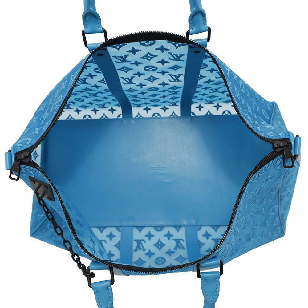 ルイヴィトン ボストンバッグ モノグラム・メッシュ キーポル・トリアングル50 M45048 2wayショルダーバッグ トラベル 旅行