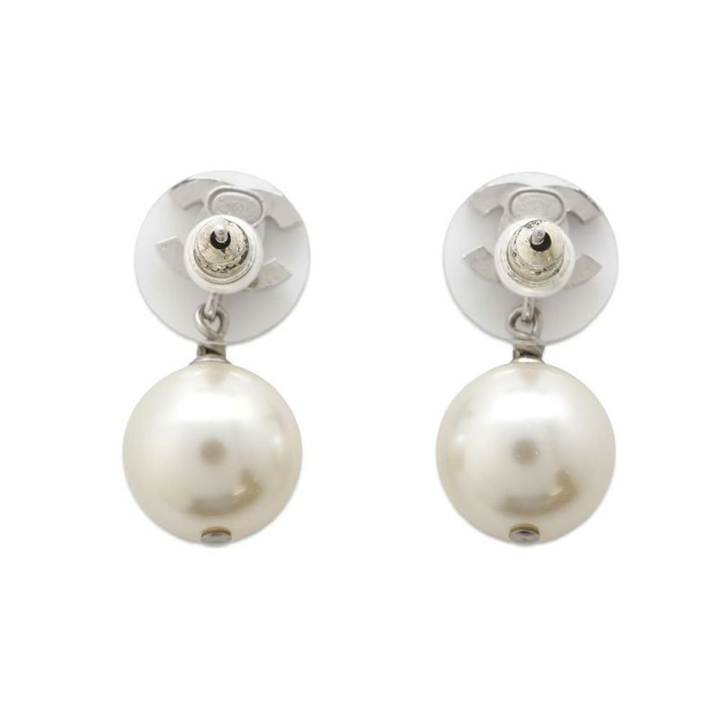 シャネル ピアス ココマーク ラインストーン フェイクパール A22 V A36138 CHANEL アクセサリー