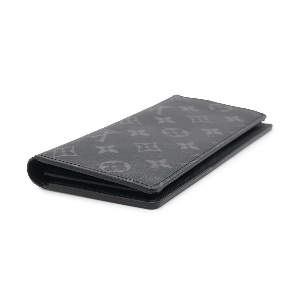 ルイヴィトン 長財布 モノグラム・エクリプス ポルトフォイユ・ブラザ M61697 LOUIS VUITTON ブラック 黒