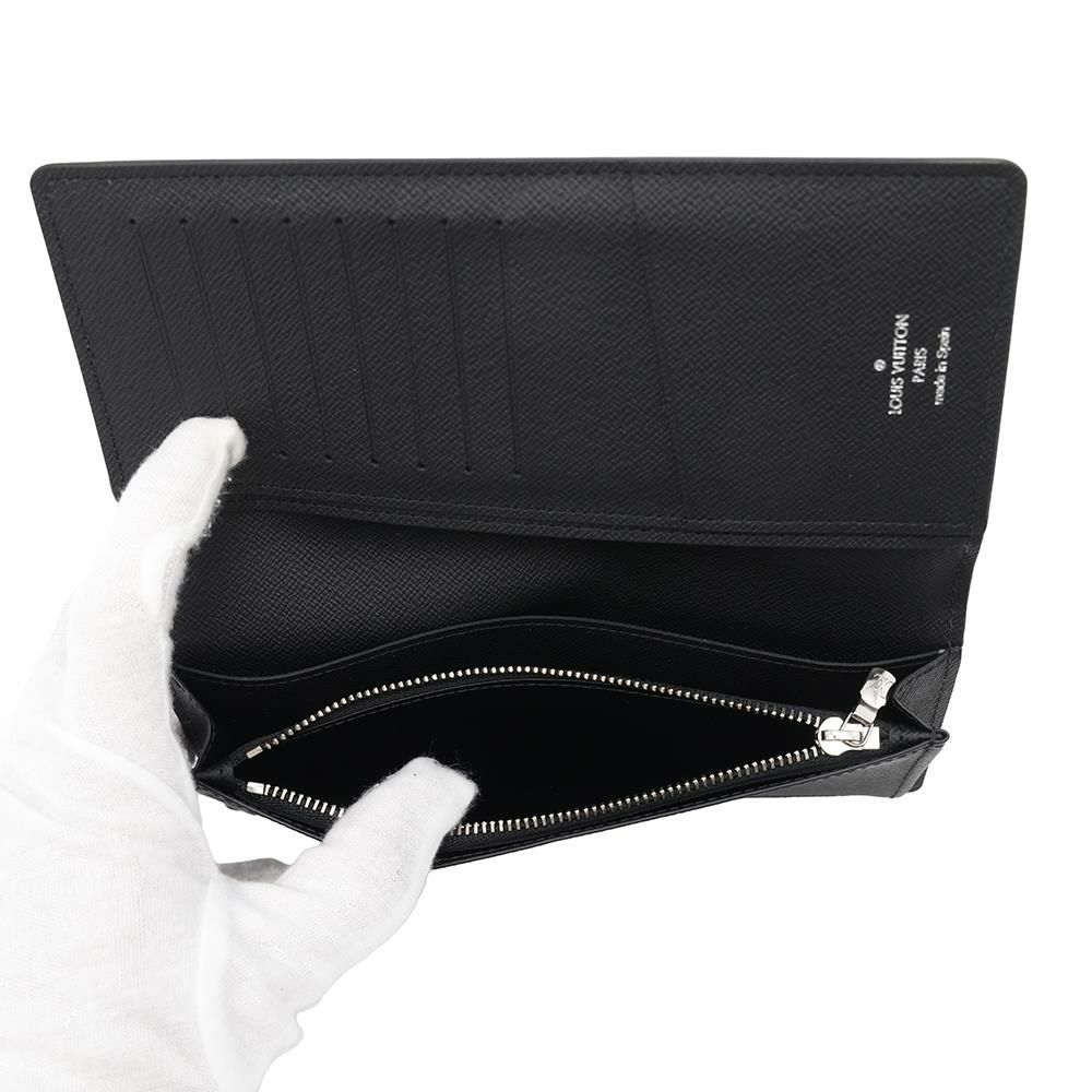 ルイヴィトン 長財布 モノグラム・エクリプス ポルトフォイユ・ブラザ M61697 LOUIS VUITTON ブラック 黒