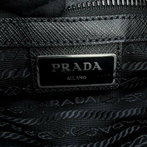 プラダ ショルダーバッグ テスート ナイロン 三角ロゴ 2VH053 PRADA バッグ 黒