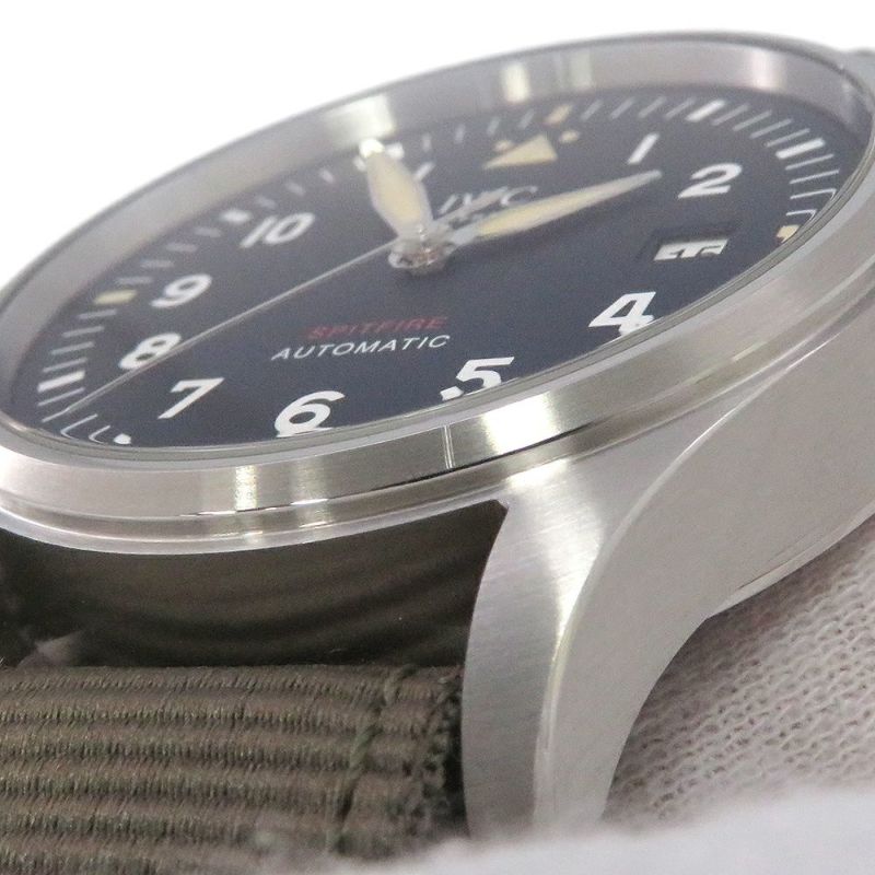 IWC パイロット・ウォッチ・オートマティック ・スピットファイア IW326801 腕時計 黒文字盤