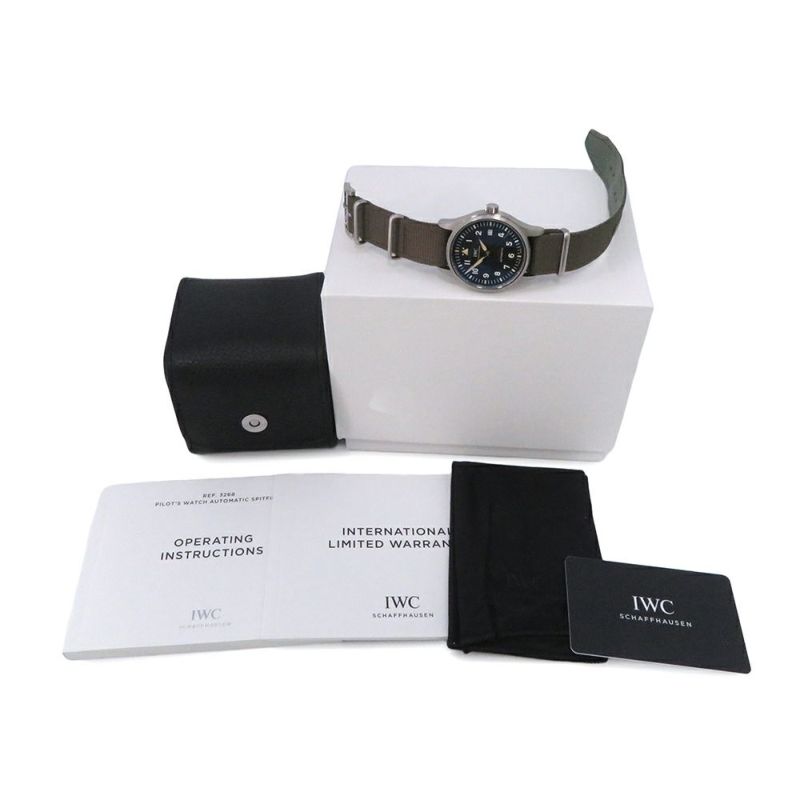 IWC パイロット・ウォッチ・オートマティック ・スピットファイア IW326801 腕時計 黒文字盤