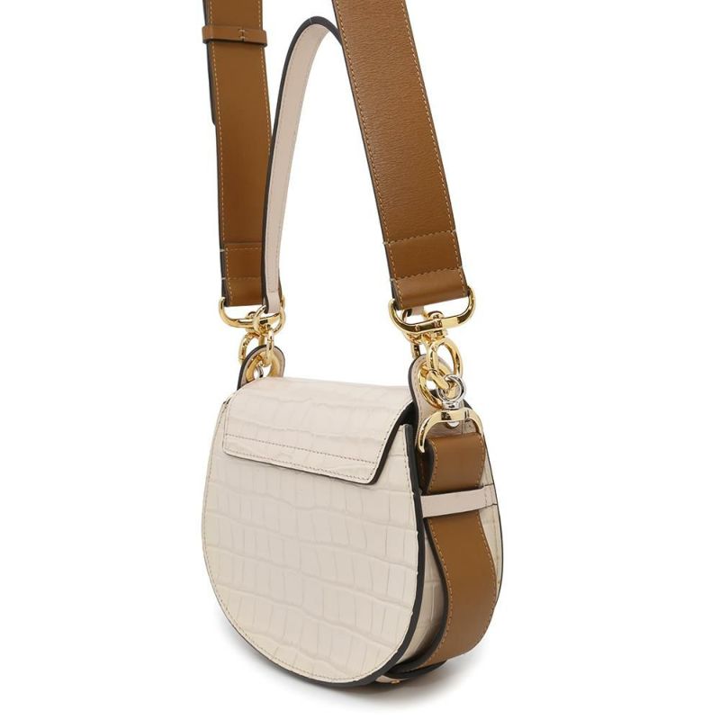 クロエ ハンドバッグ テス TESS スモール クロコ型押しレザー CHC19SS153A876J5 Chloe 2way