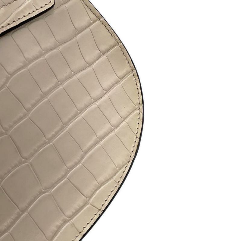 クロエ ハンドバッグ テス TESS スモール クロコ型押しレザー CHC19SS153A876J5 Chloe 2way