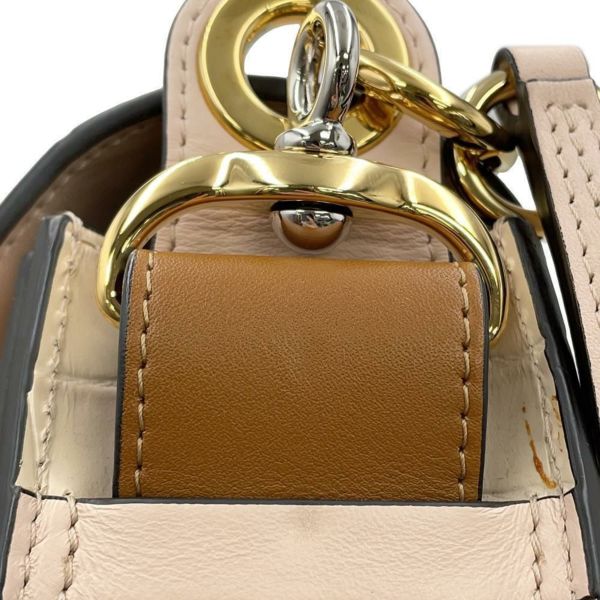 クロエ ハンドバッグ テス TESS スモール クロコ型押しレザー CHC19SS153A876J5 Chloe 2way