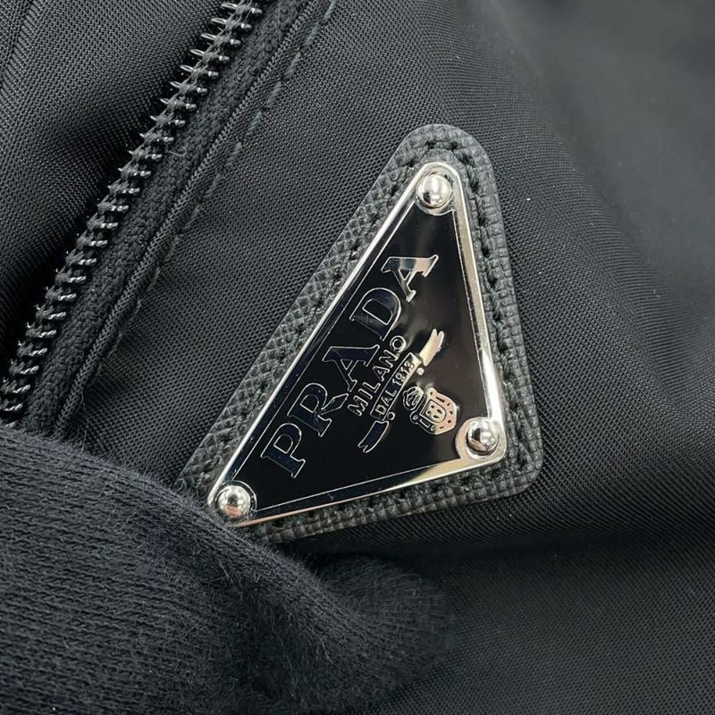 プラダ ポーチ Re-Nylon トラベルポーチ ナイロン 2NA030 PRADA 小物入れ 黒 旅行