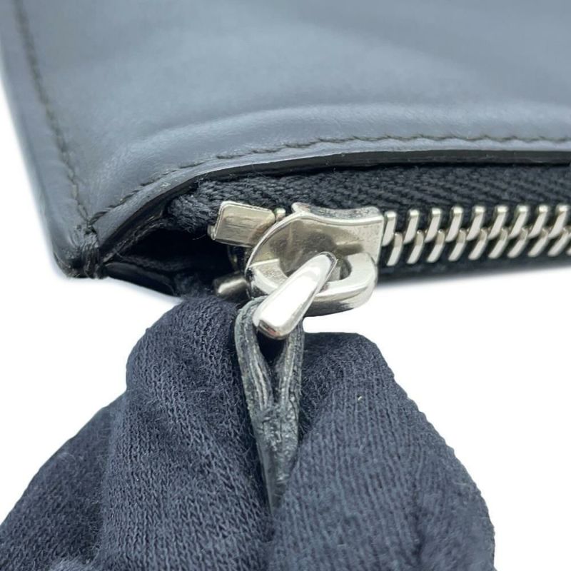 フェンディ クラッチバッグ モンスター バグズ アイ スリム クラッチ 7N0078 FENDI セカンドバッグ 黒