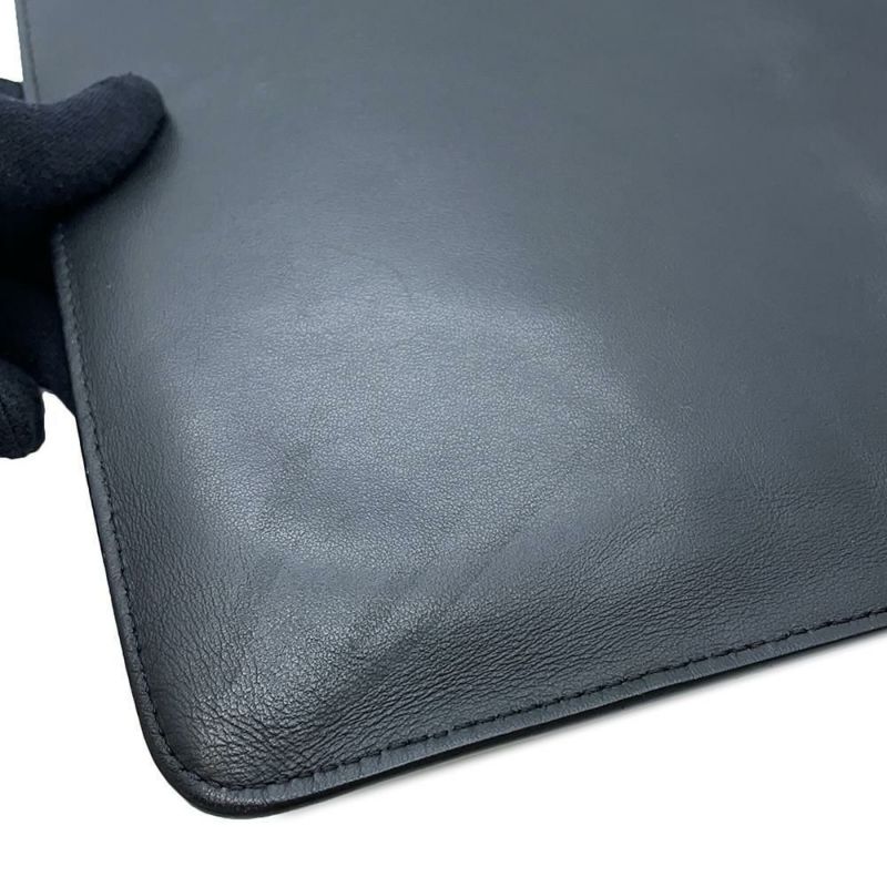 フェンディ クラッチバッグ モンスター バグズ アイ スリム クラッチ 7N0078 FENDI セカンドバッグ 黒