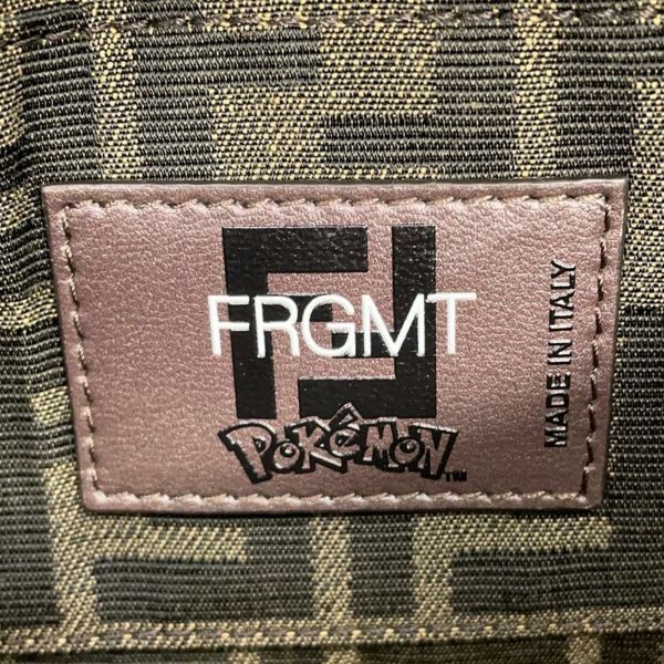 フェンディ ハンドバッグ ミニバゲット ミニリュウ 8BS017 FENDI 2wayチェーンショルダー ポケモン コラボ