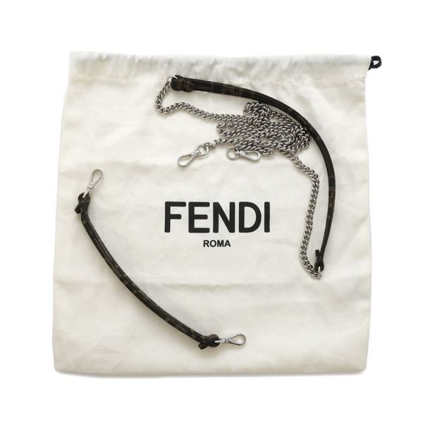 フェンディ ハンドバッグ ミニバゲット ミニリュウ 8BS017 FENDI 2wayチェーンショルダー ポケモン コラボ