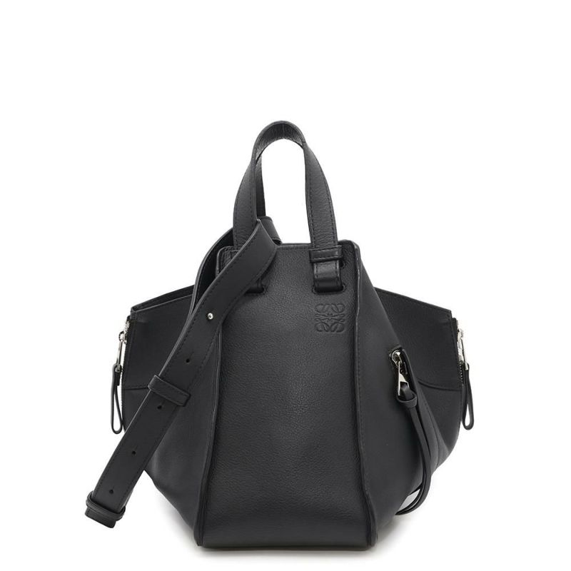 ロエベ ハンドバッグ ハンモック スモール レザー 387.30.S35 LOEWE 2way 黒