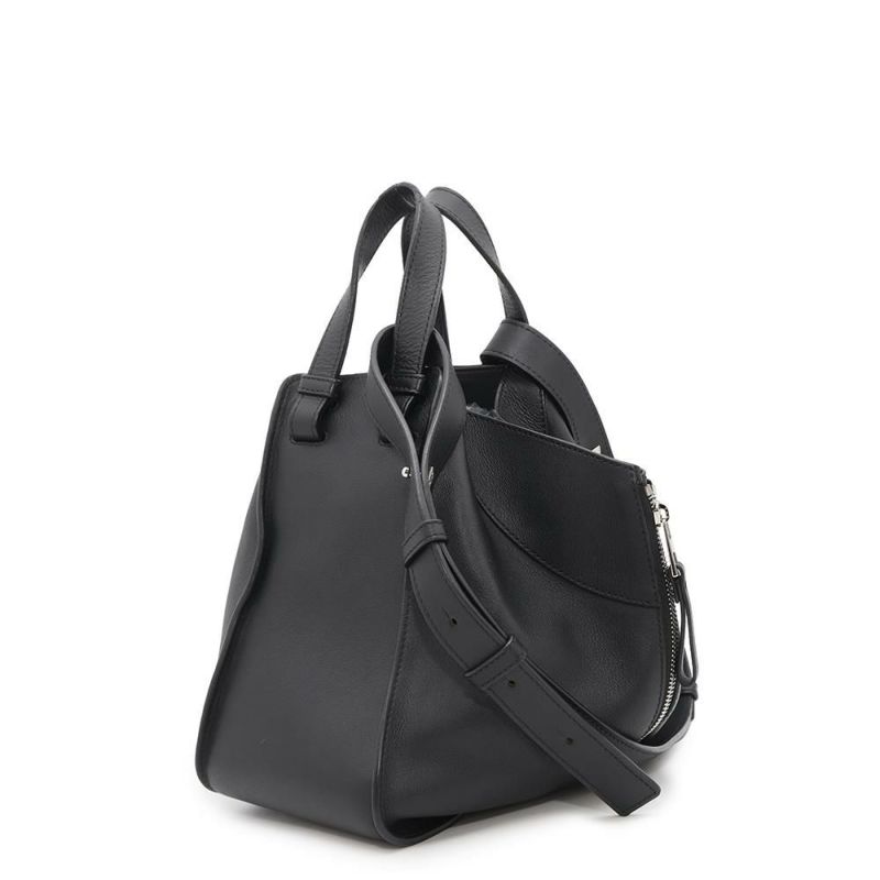 ロエベ ハンドバッグ ハンモック スモール レザー 387.30.S35 LOEWE 2way 黒